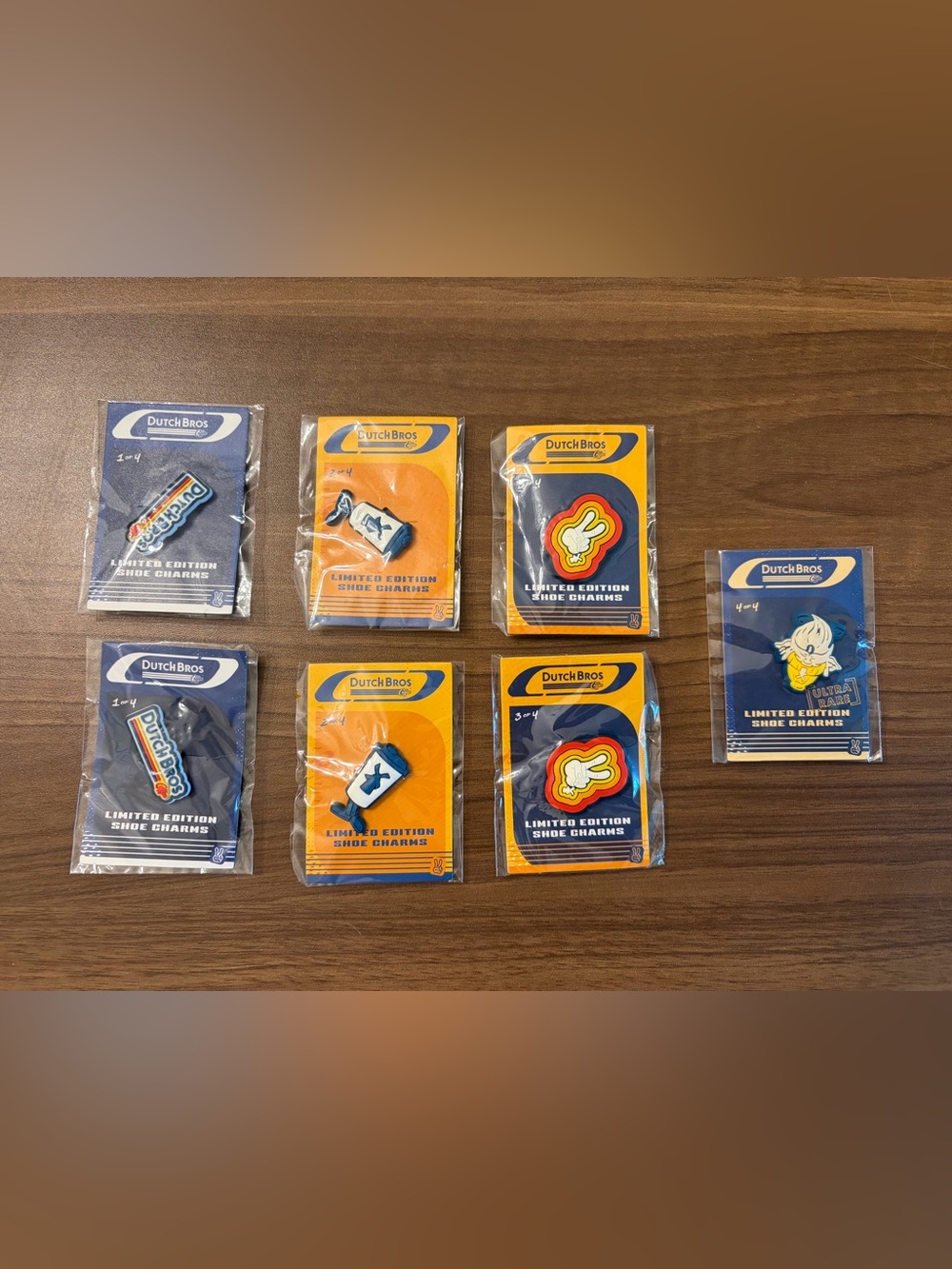 Dutch Bros Shoe Charms Set